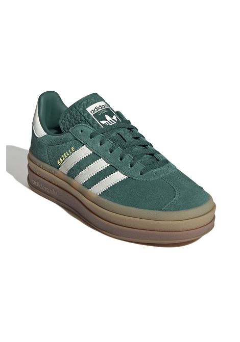 Scarpe Adidas Gazelle Bold Verde Bianco Gum Donna ADIDAS ORIGINALS | Sneakers | JI0325-